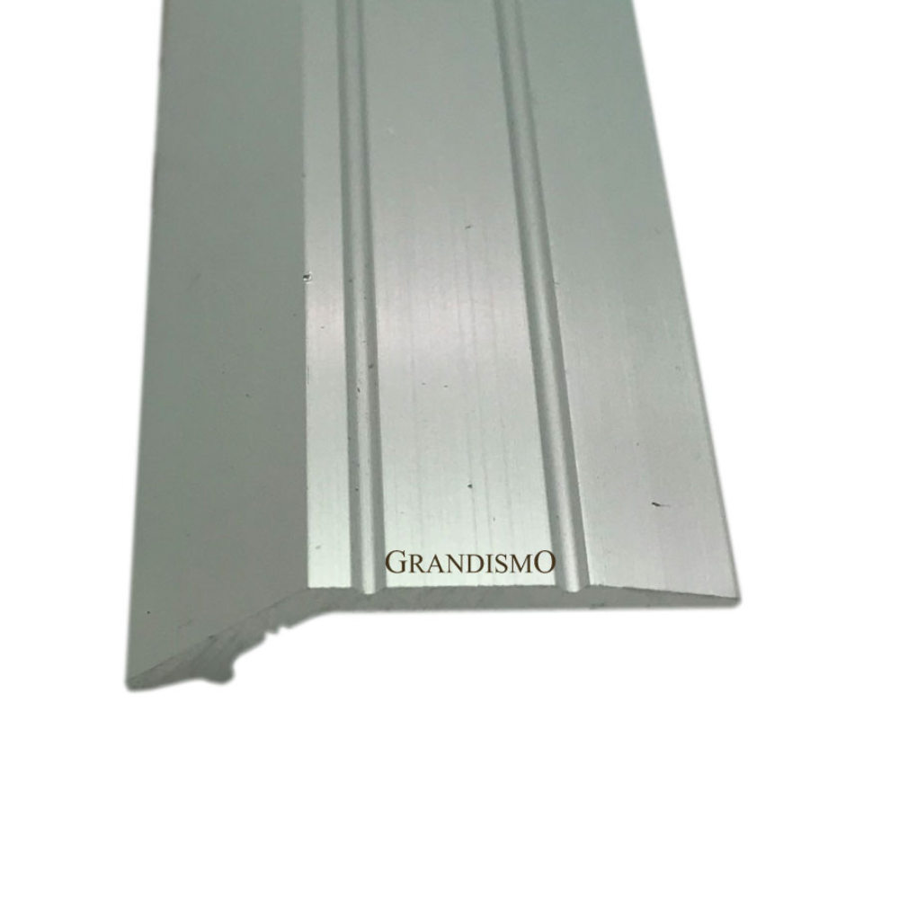 Vinyl Ramp Edge Silver