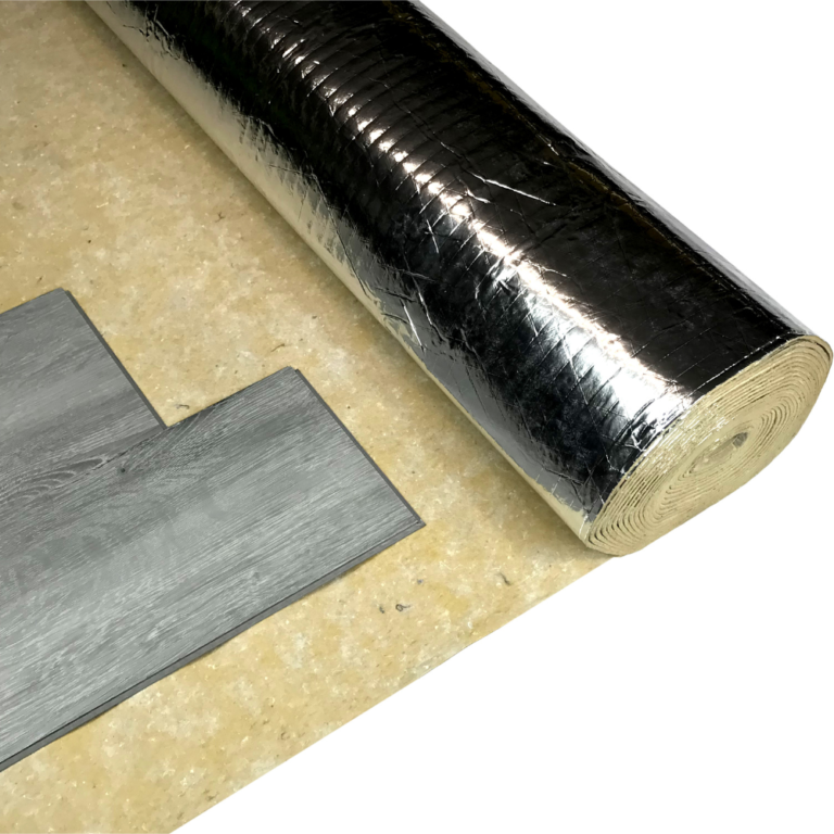 Excel 3mm Gold Foil & Rubber Underlay British Flooring