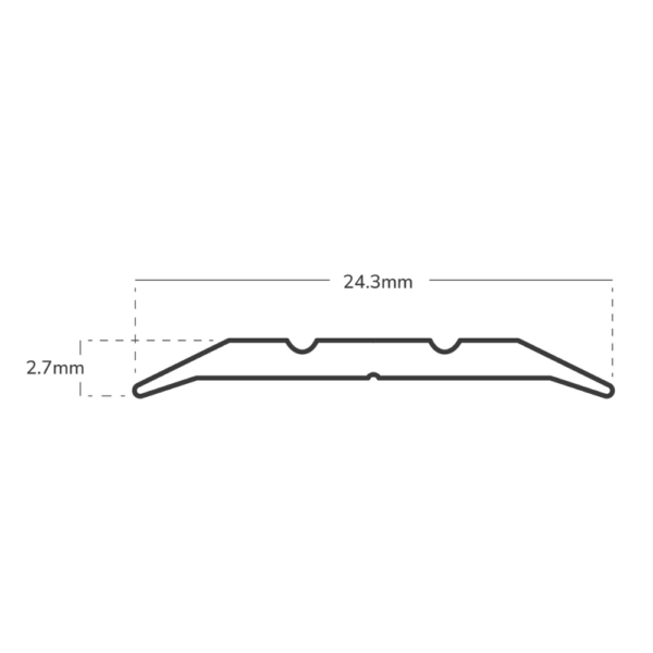 Vinyl Cover Door Bar Measurements