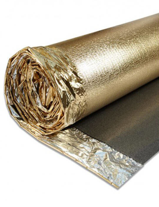5mm Sonic Gold Acoustic Underlay – Heat Insulation For Wood Or Laminate Flooring