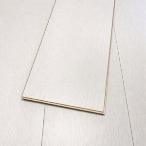 8mm White Laminate Flooring – AC4 Rated – Embossed – V-Groove