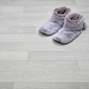 Detroit Light Grey Plank Effect Lino Flooring