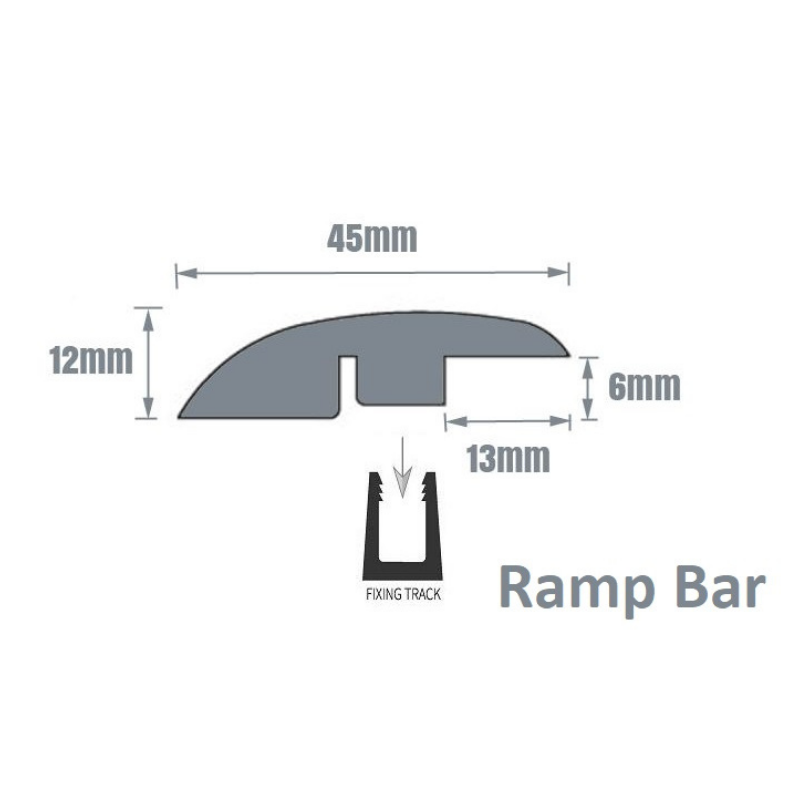 Solid MDF Laminate Wood Flooring Strip T bar - British Flooring