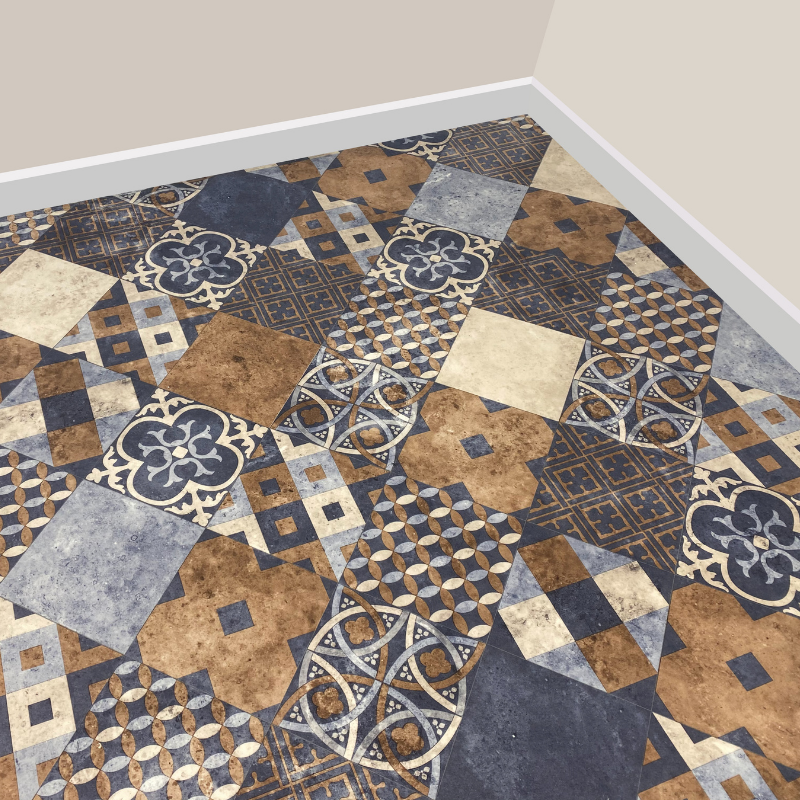 Zarento Indiana Vinyl Roll Flooring Product Image