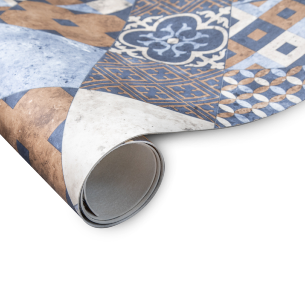 Zarento Indiana Moroccan Tile Style Flooring