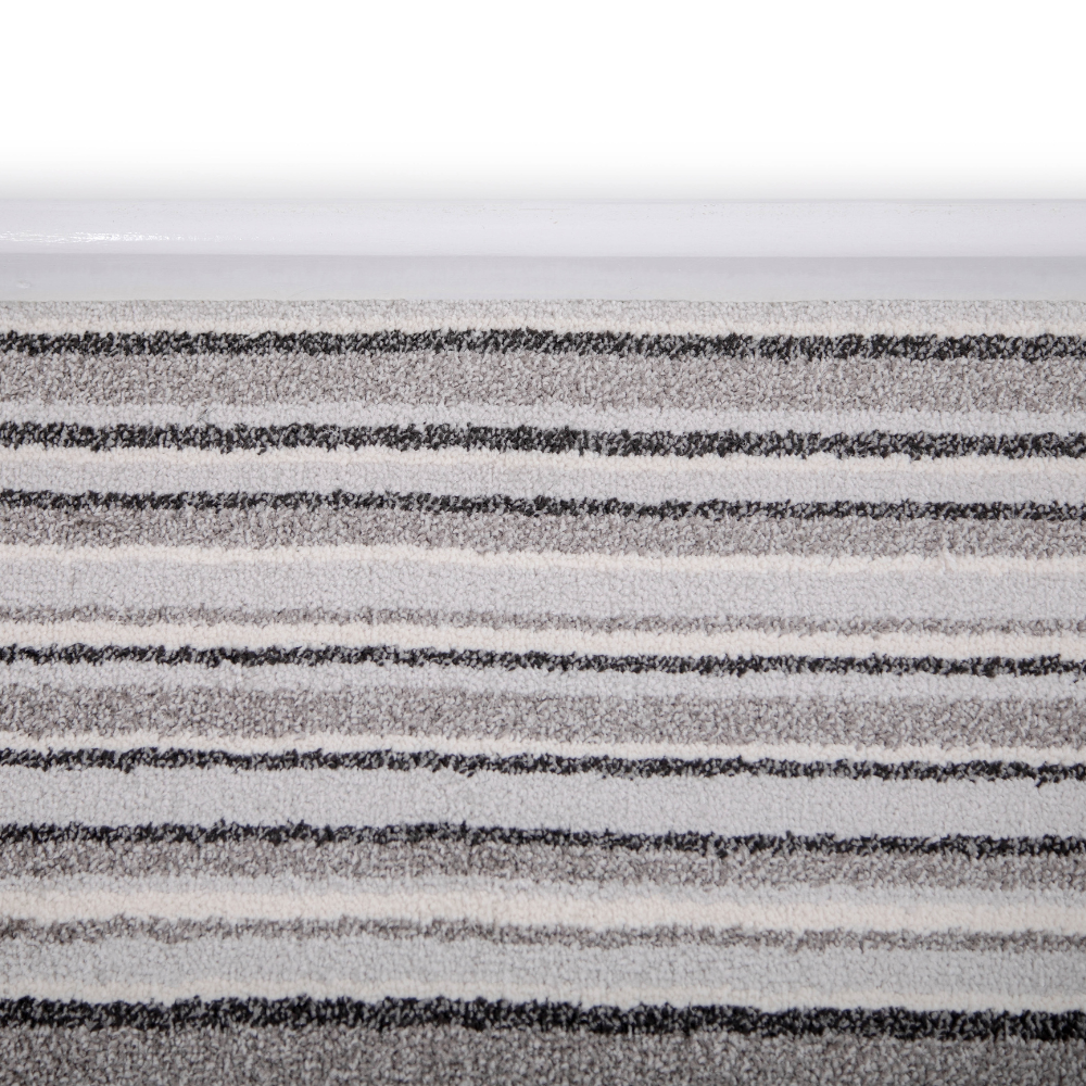 Grey Stripy Liquorice Carpet