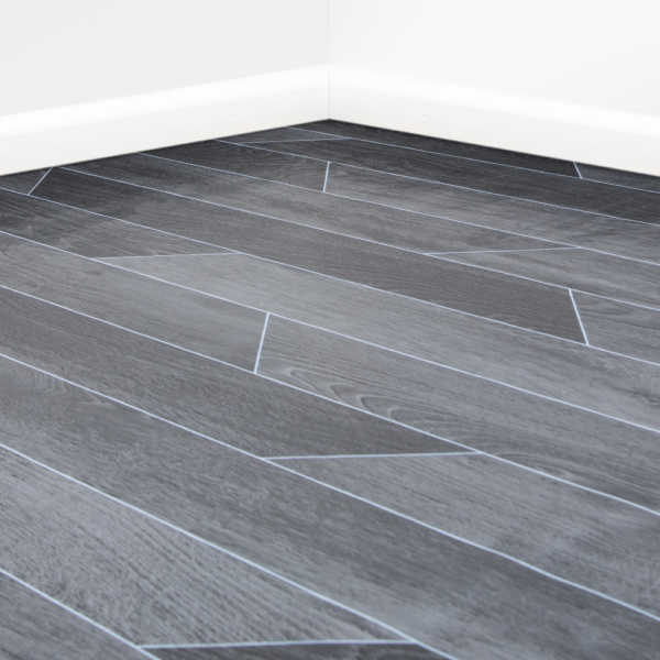 Charcoal Oak Lino Flooring