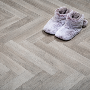 Classic oak parquet vinyl flooring