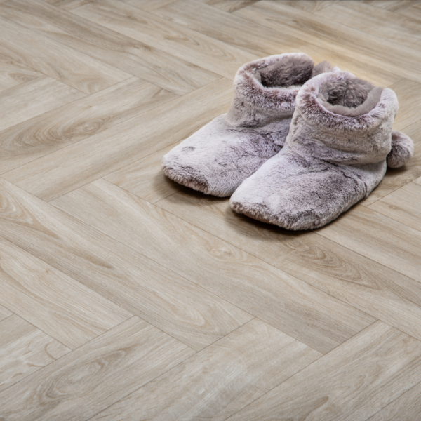 Sunbeam Herringbone Lino Vinyl Flooring