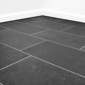 Black Tile Vinyl Flooring