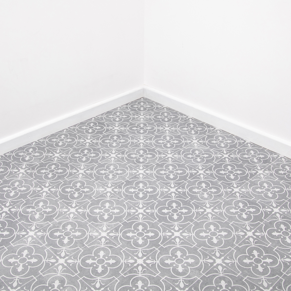 Grey Chic Retro Tile Flooring
