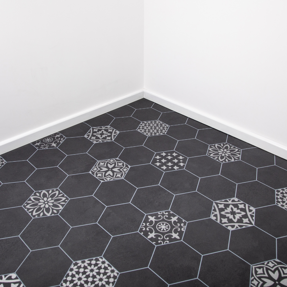 Black Vinyl Flooring