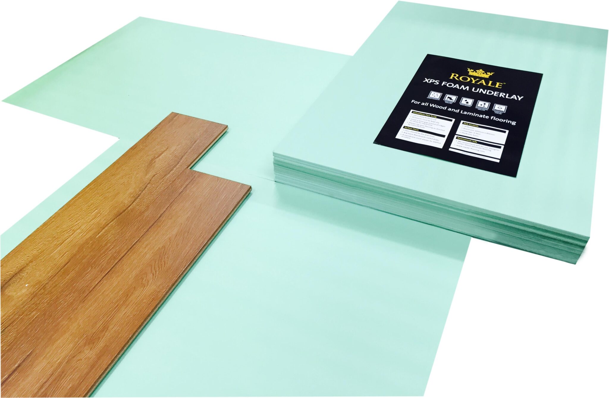 XPS Board Acoustic Underlay British Flooring