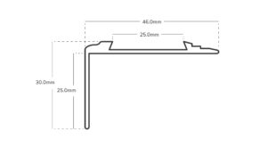 V1 Stair Nosing Measurements