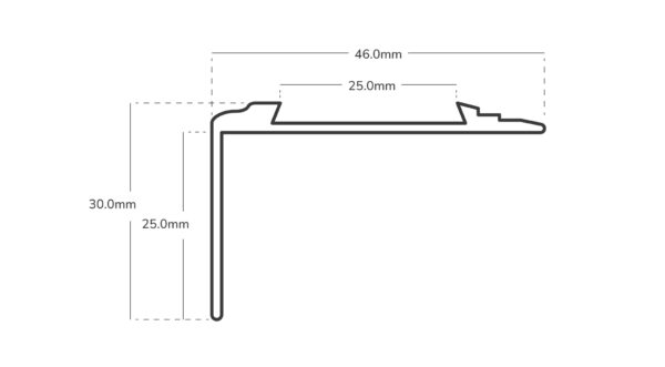 V1 Stair Nosing Measurements