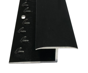 Brushed Black Z Edge Door Bar