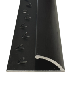 Brushed Black Single Edge Door Bar