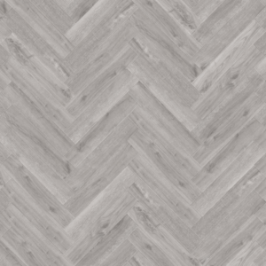 Mid Grey Herringbone Style SPC Click Flooring