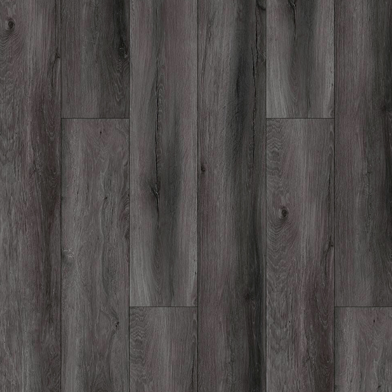 Deep Graphite Black Oak SPC Click Plank Flooring Deep Graphite Oak SPC Click Plank Flooring 5.2mm Thick