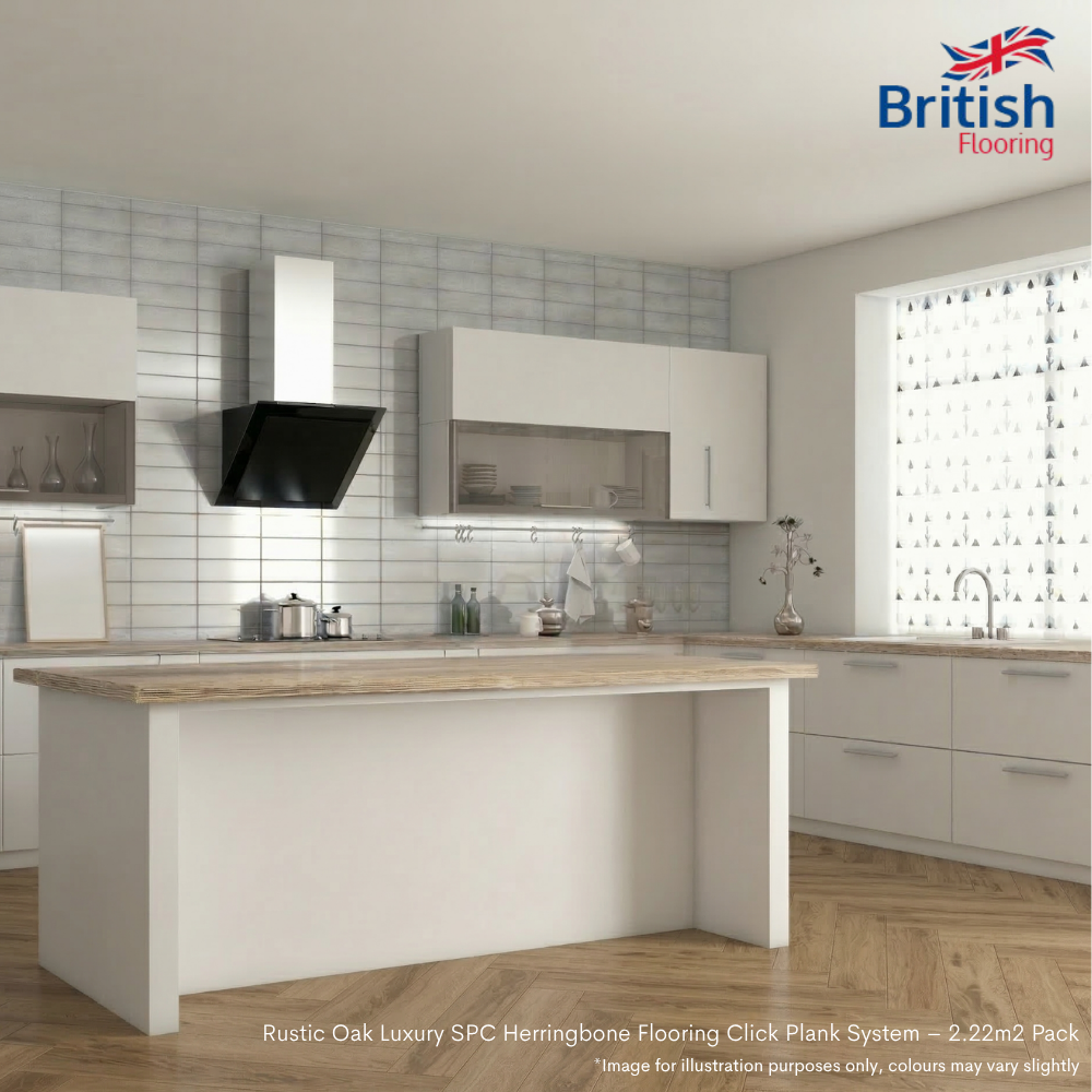 rustic mid oak herringbone flooring rustic mid oak herringbone flooring kitchen image