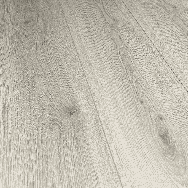 Trendy Grey Oak 8mm Laminate Flooring - Click System - Close Up Trendy Grey Oak 8mm Laminate Flooring - Click System