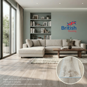 white oak SPC flooring living room image