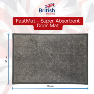 Grey FastMat super absorbent size small